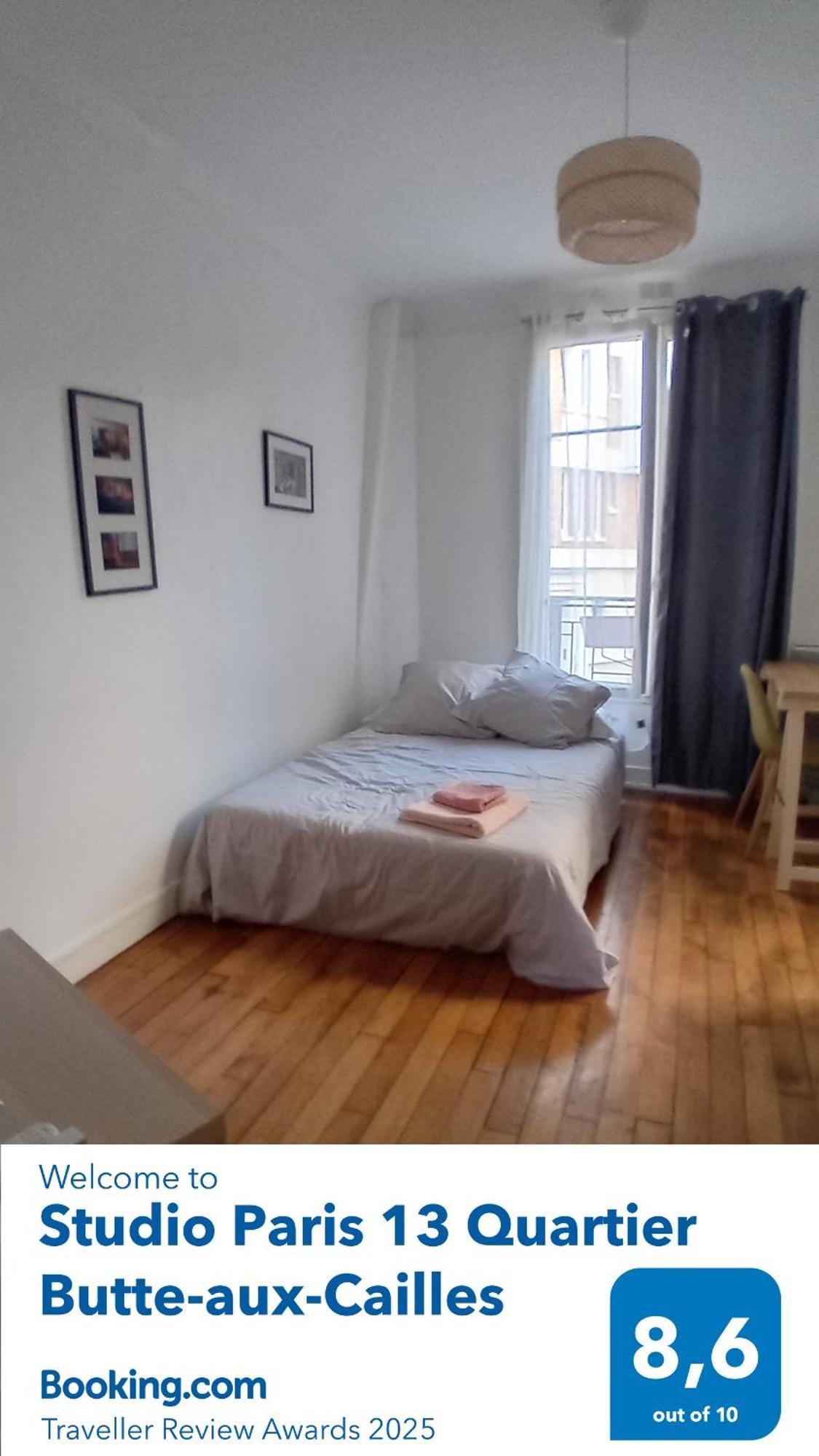 Studio Paris 13 Quartier Butte-Aux-Cailles 外观 照片