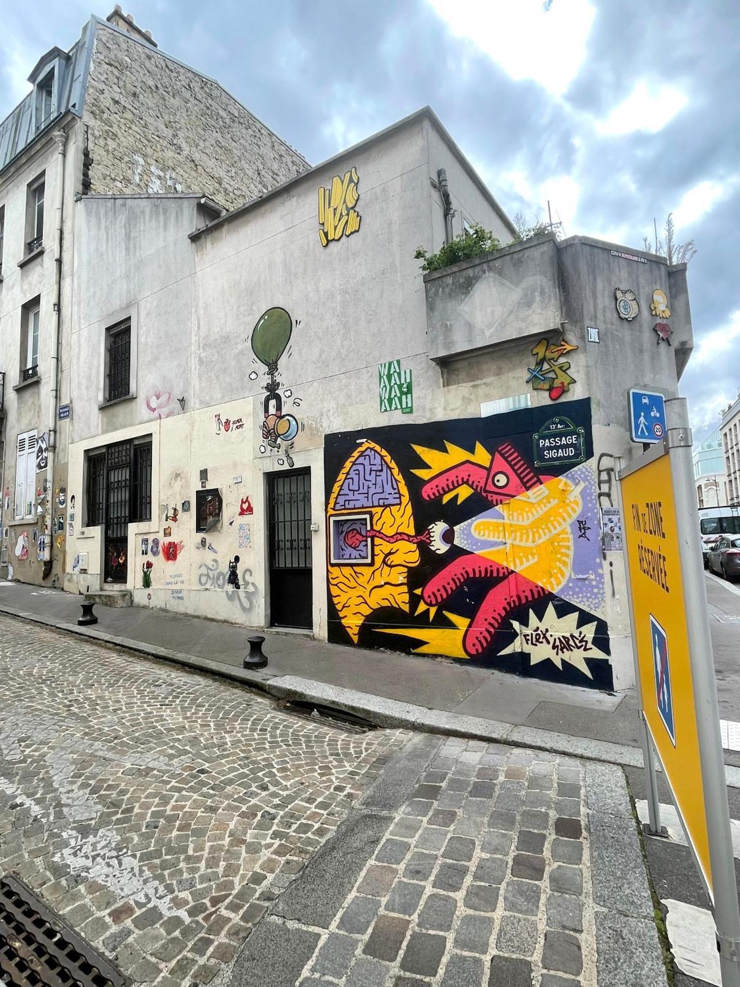 Studio Paris 13 Quartier Butte-Aux-Cailles 外观 照片